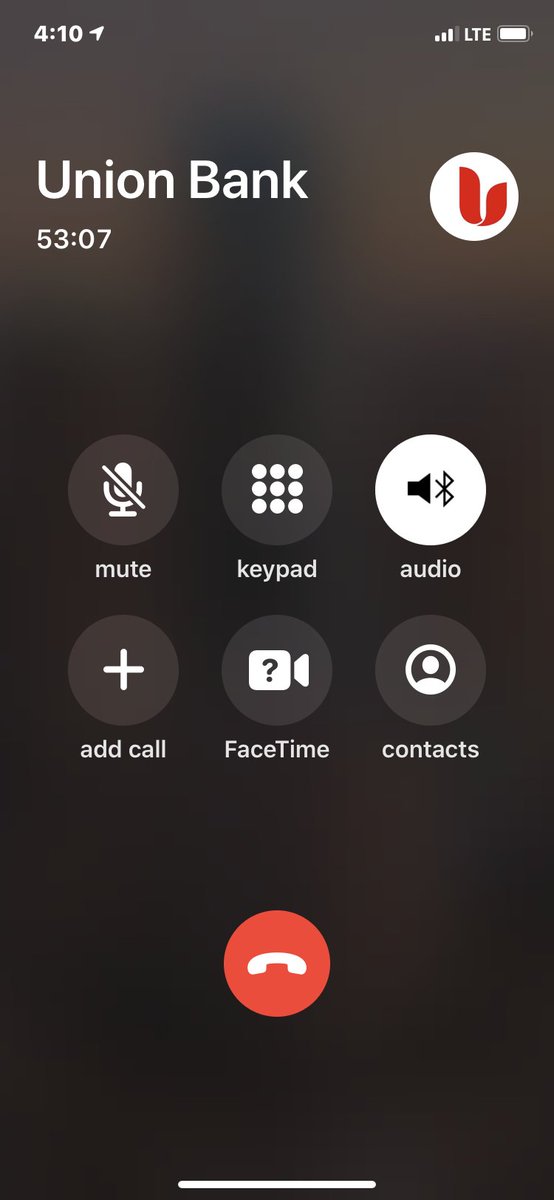 RyMedrano's tweet photo. @UnionBank How is it possible that your phone system sometimes offers “rather then wait on hold, we’ll call you back” but clearly not this one?? Makes ZERO sense. 58+ minutes and counting #AnnoyedCustomer https://t.co/7NwxbFXFv9