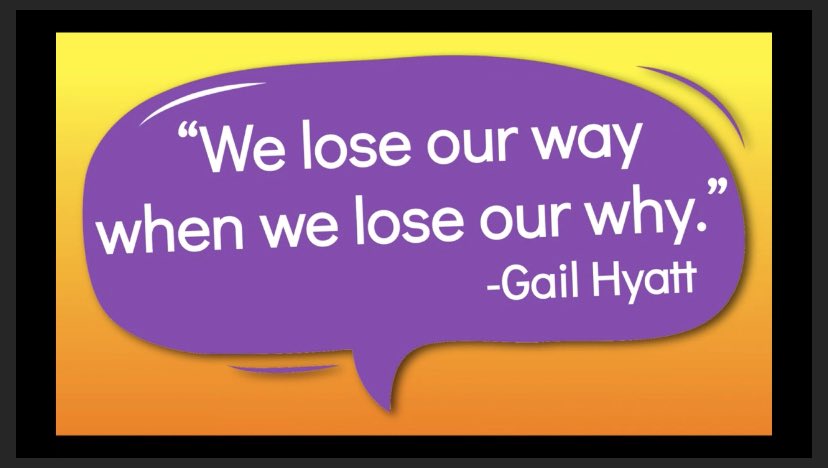 fiteach's tweet photo. A great reminder from @jenniferlagarde when we are fighting with our doubts as teachers right now. We are a profession built on connection and we really need to focus on our “why” to help get us through this. Thanks Jennifer! https://t.co/mgRLdxF0hi