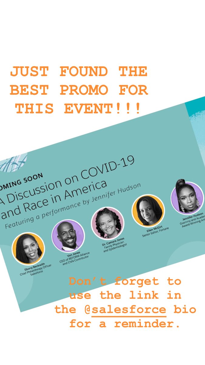 ThatLynne's tweet photo. EXCITED ABOUT THIS!!! Tomorrow, May 5th, 10am PST, 1pm EST #LeadingThroughChange 💙@IAMJHUD @VanJones68 @camarajones @ellmcgirt @EbonyBeckwith @salesforce https://t.co/ayR3b5GgG7