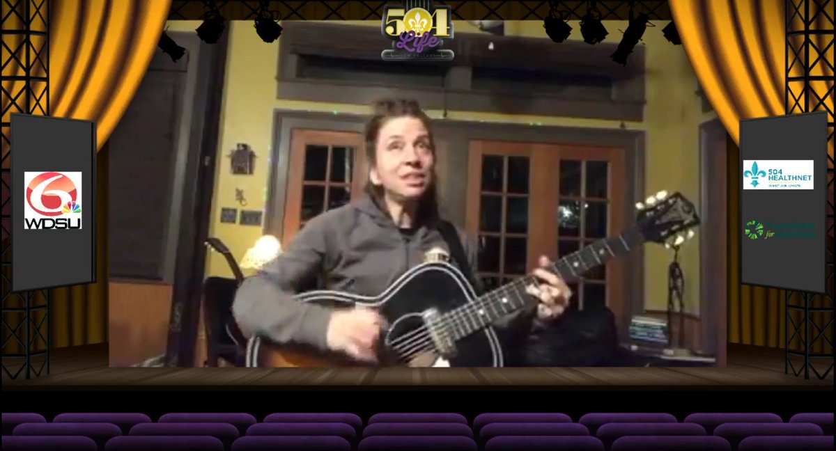 We're live with <a href="/anidifranco/">ani difranco</a>! Please help us raise money for #COVIDー19 first responders in New Orleans by tuning in here: bit.ly/504LIFEStreamJ… and donate: paypal.me/504life