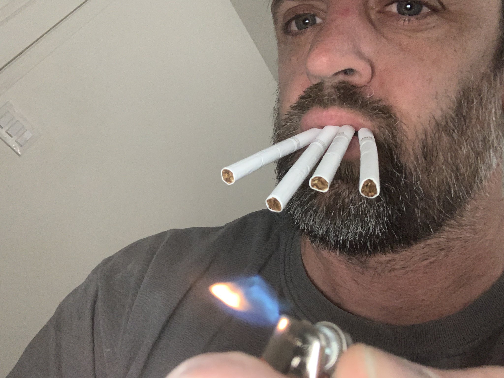 bert kreischer on Twitter "So I should START smoking? Smokers seem