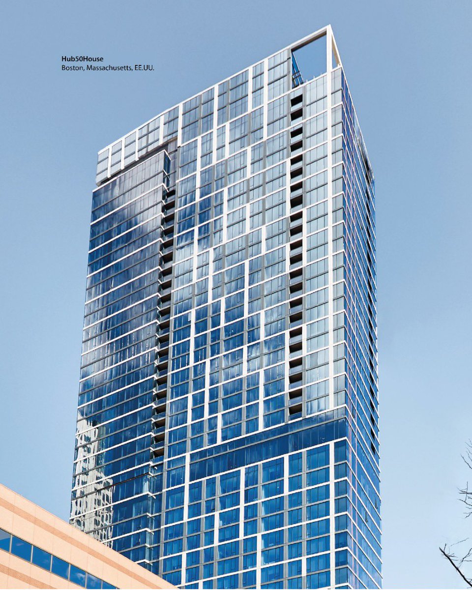 TecnoglassSA's tweet photo. El edificio Hub50House ubicado en Boston, Massachusetts incorpora nuestro vidrio insulado Low-E que reduce los costos energéticos de manera significativa, evitando temperaturas extremas. Gracias @gensler_design, #BXP y @DelawareNorthUK por confiar en #ElPoderDeLaCalidad. https://t.co/rYFFUKckWt