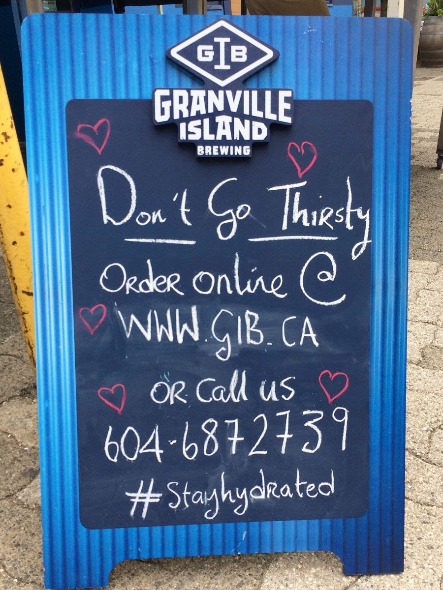 Beer time? @granvillebeer is delivering beer and you can order online! You can also use their pick-up service.
#StayHydrated #Covid19 #coronavirus #FalseCreek #FalseCreekSouth #GoLocal #SupportCommunity #YVRCommunity #community #Neighbours #StaySafe #CraftBeer