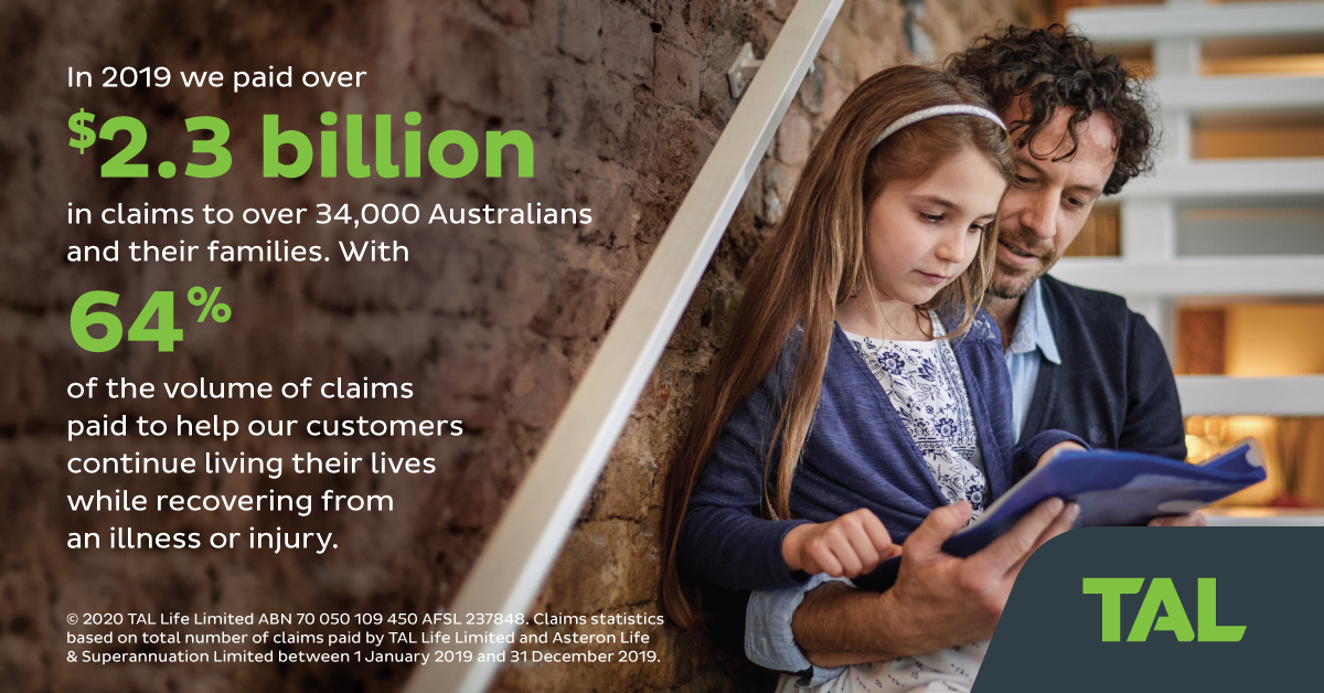 TALaustralia's tweet photo. Supporting Australian families through the claims we pay is the most important thing we do. We're proud of this contribution and the help we provide to Australians when they need us most. https://t.co/dyTk0DrU79 https://t.co/lPYK3OQlgd