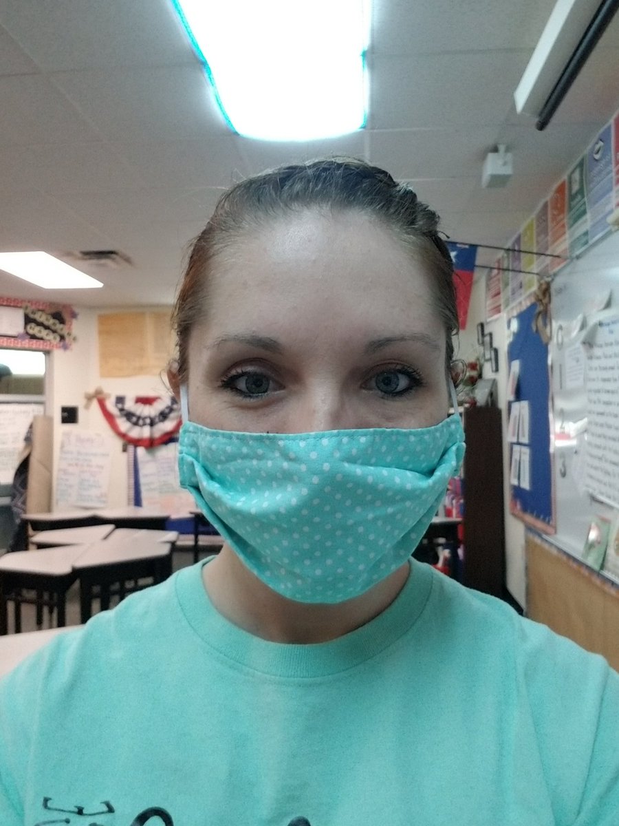 It was weird to be in my room today with a mask, cleaning and packing student materials. But I packed as much love and hope into each of those brown bags as I could.