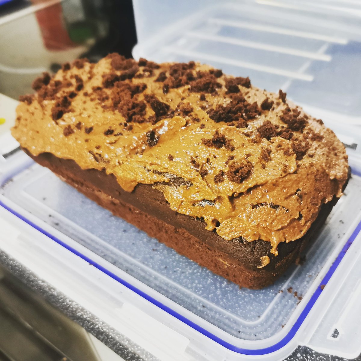 HenryGrieve's tweet photo. If baking a chocolate cake at 12:30 isn't a normal thing to do right now, I don't know what is. https://t.co/DTpwcPsMGJ