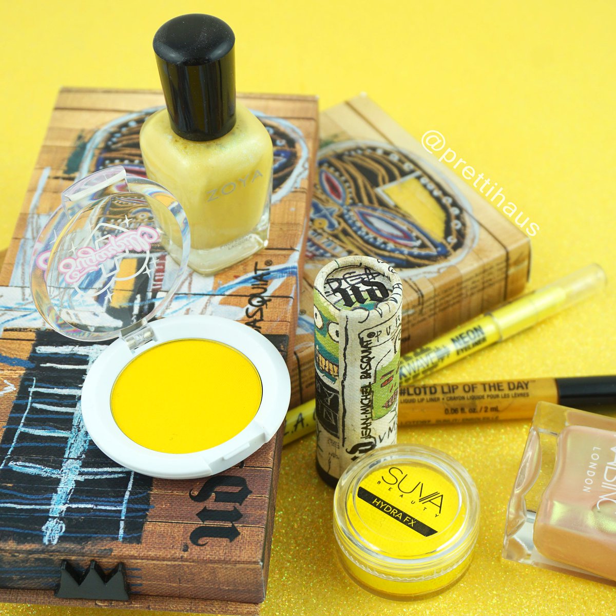 prettihaus's tweet photo. Yellow 💛💛💛 #shopmystash #makeup https://t.co/TVLCZgj0aX