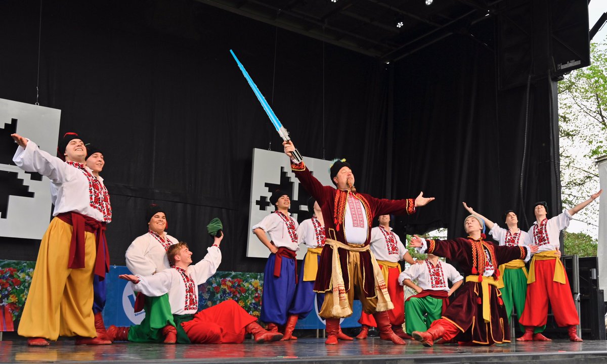 viter_canada's tweet photo. Our Viter boys are strong with the force of Ukrainian dance! May the Fourth be with you! #25yearsofviter #viterboys #yegarts #MayThe4th https://t.co/UatfuiYSKN