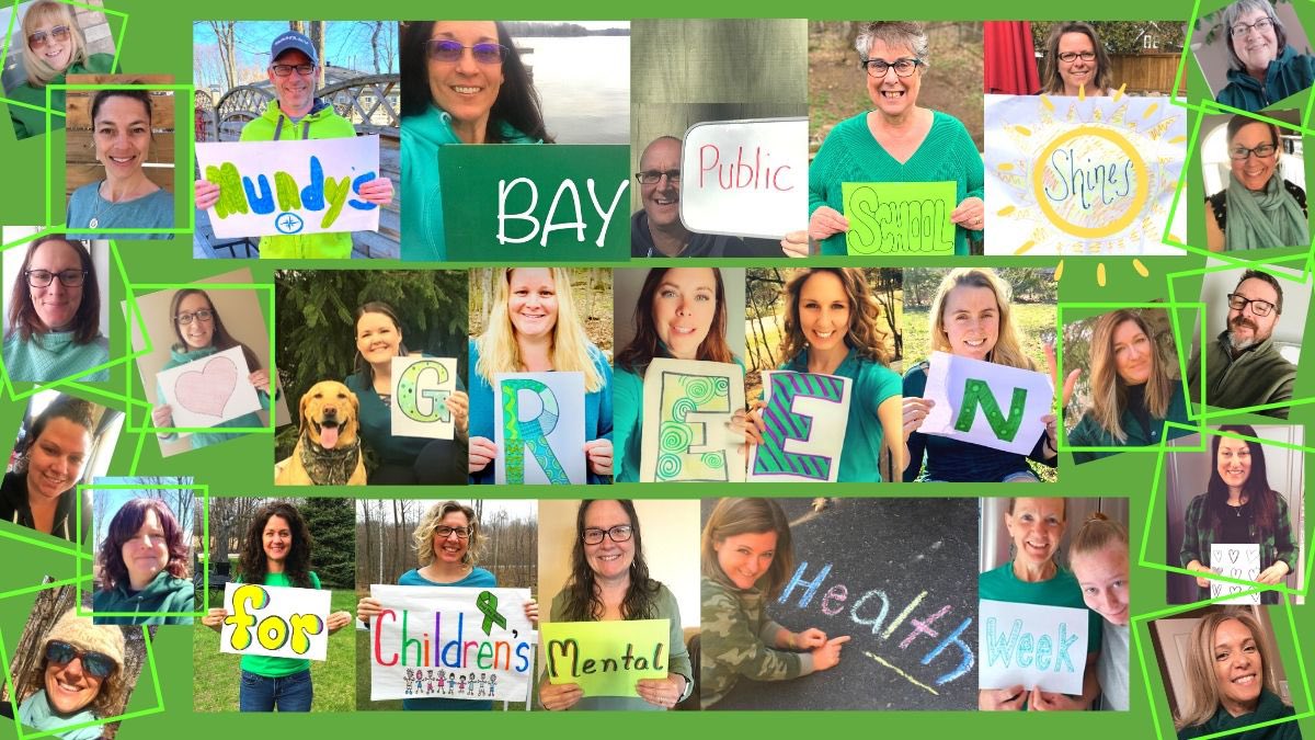 Our Mundy’s Bay staff wearing green to support #MentalHealthAwarenessWeek
