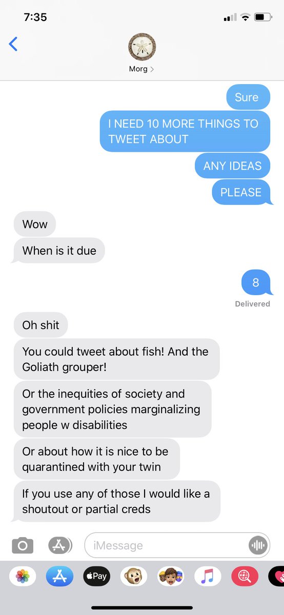 BaileyKarnes's tweet photo. My twitterless sister coming in clutch with the #newmedia tweet ideas https://t.co/rUFfYp6zHw