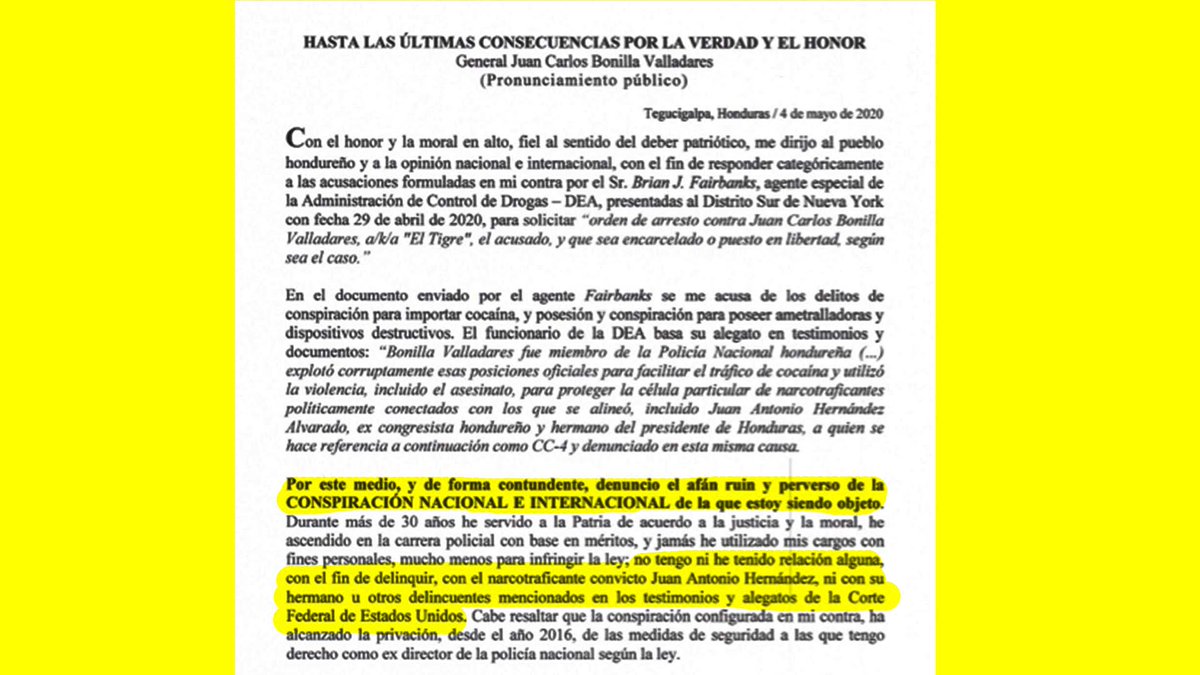 MiltonBeniteztv's tweet photo. 🔴¡ALERTA! COMUNICADO GENERAL BONILLA

#ElPerroAmarillo https://t.co/2mfIQzjg9s