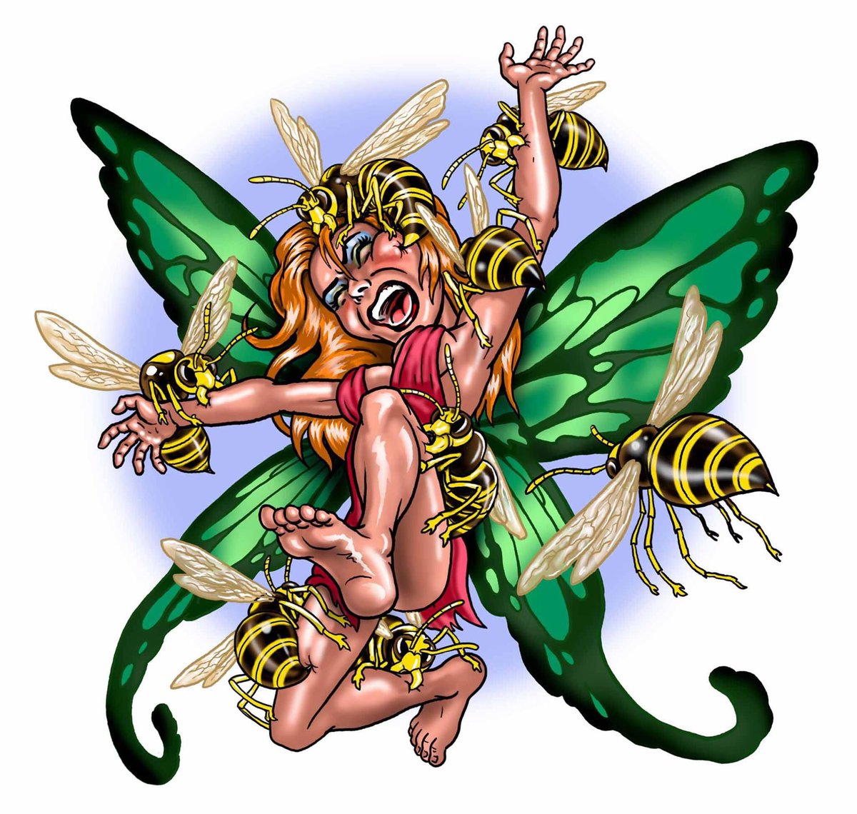 Steve Nazar (@stevenazarart) on Twitter photo Oh, great. Now we have murder hornets. One more thing for all you fairies to worry about. #MurderHornets Oh, great. Now we have murder hornets. One more thing for all you fairies to worry about. #MurderHornets