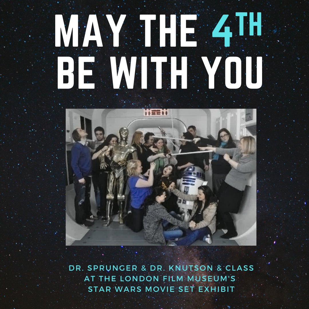 May the 4th be with you! ✨#StarWars #English #Concordia