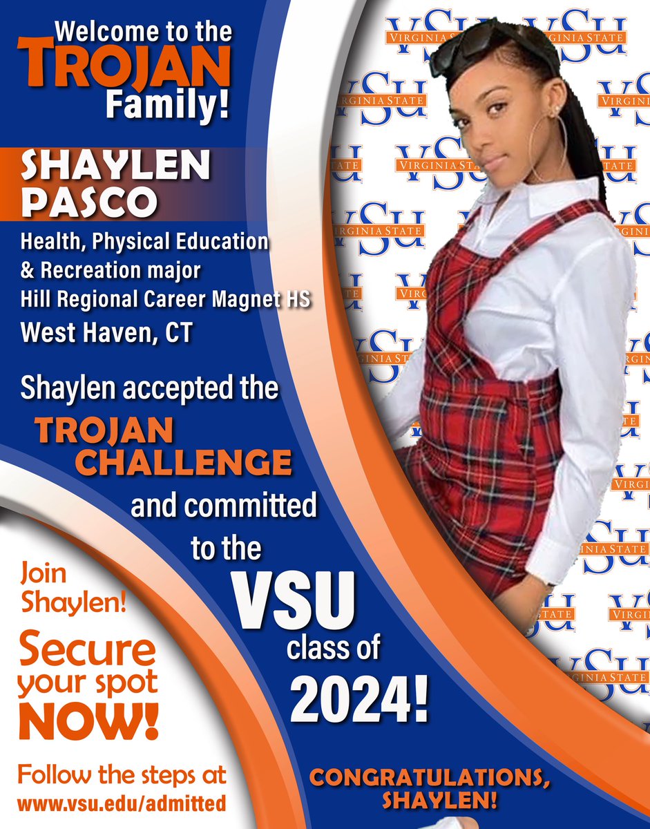 VSU Admissions tweet media
