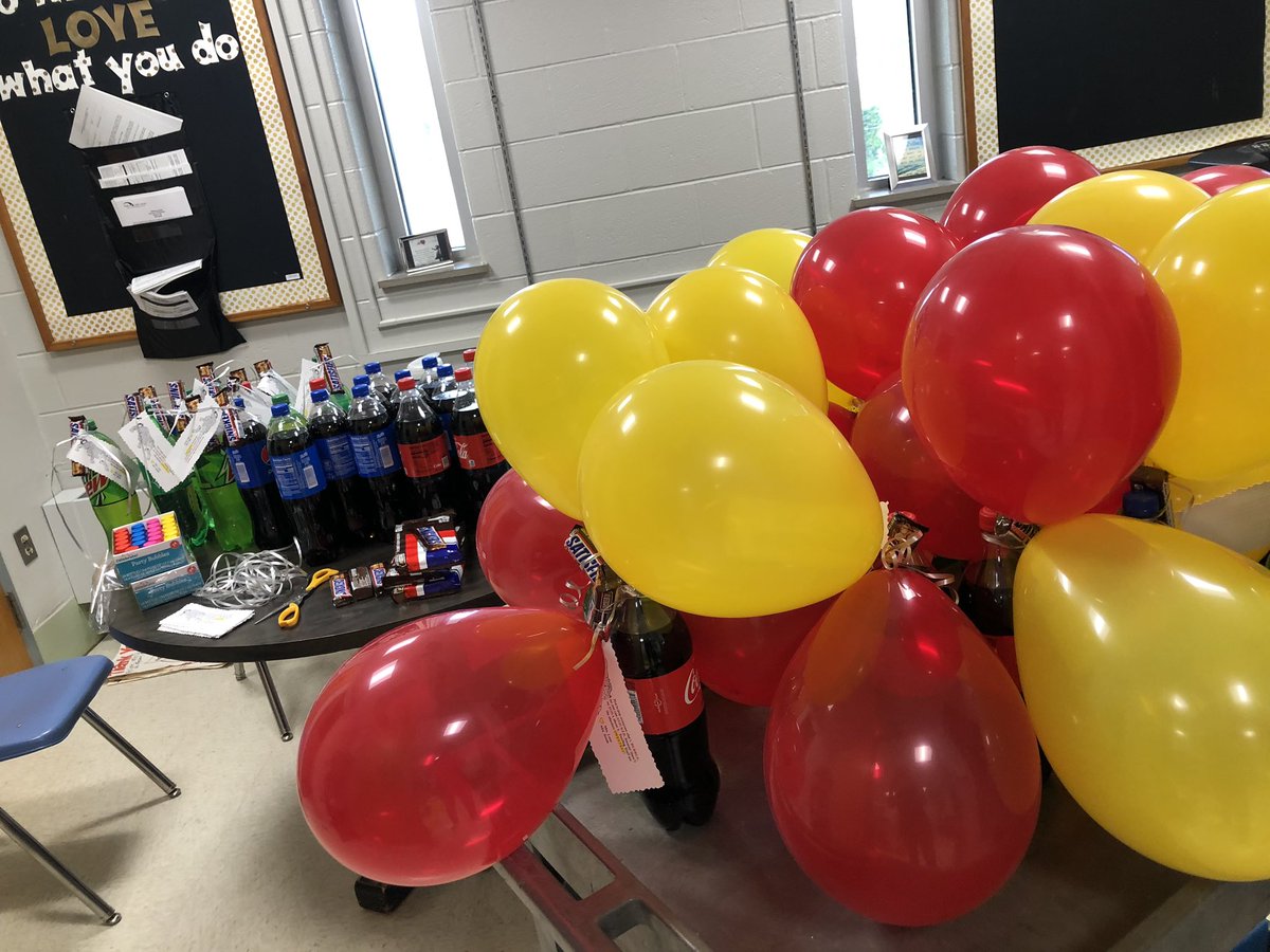 JaguarsSterling's tweet photo. To the best staff ever...stop by and see Mrs. Lane and I throughout the week.  We’ll have some goodies for you!  #ContinueToClimb #JagsRiseToTheTop https://t.co/fcK4ufovzd
