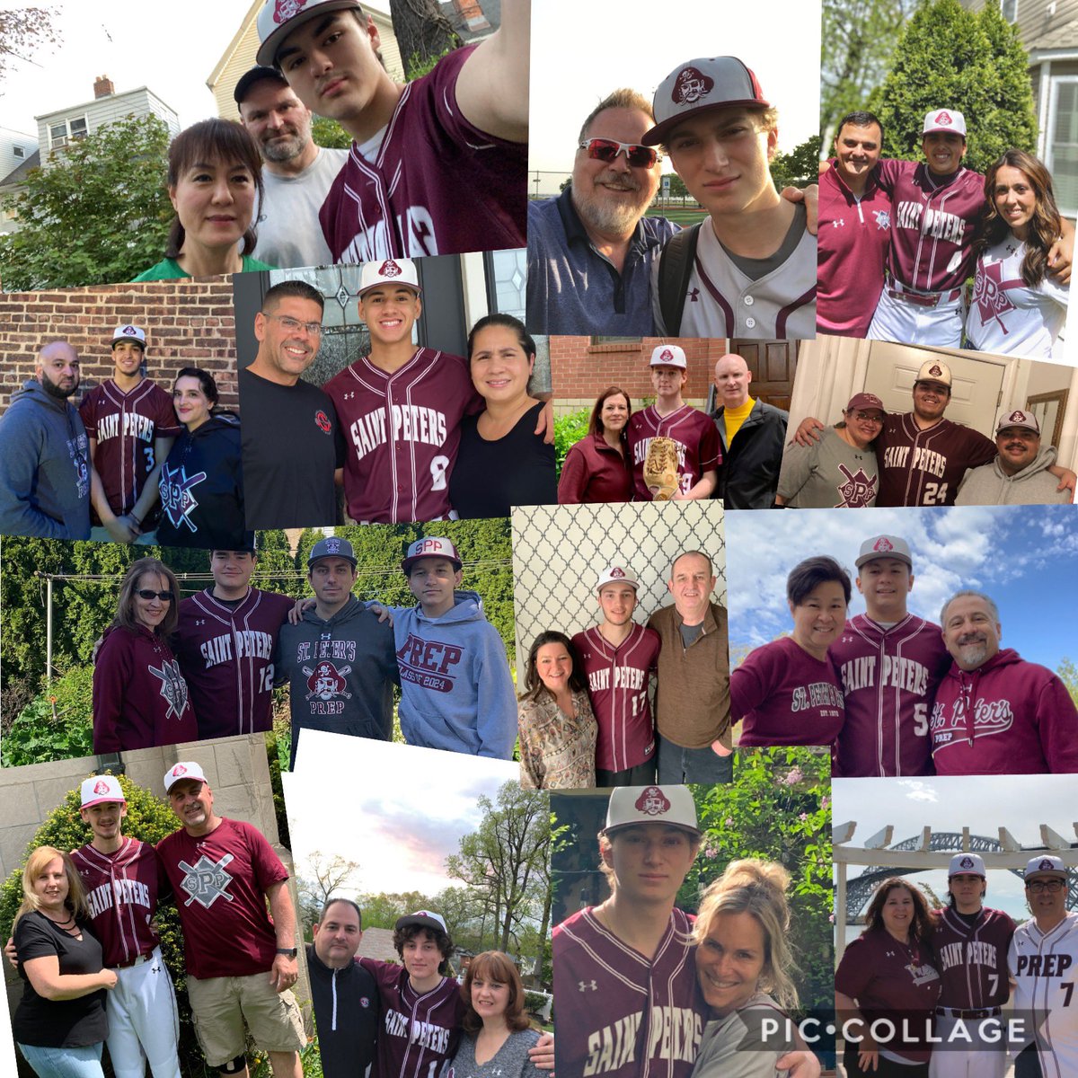 SPPBASEBALL's tweet photo. Happy virtual #seniornight to the boys of St. Peter’s Prep. @SPPAthletics @spprep https://t.co/ZLgQUgLyuw