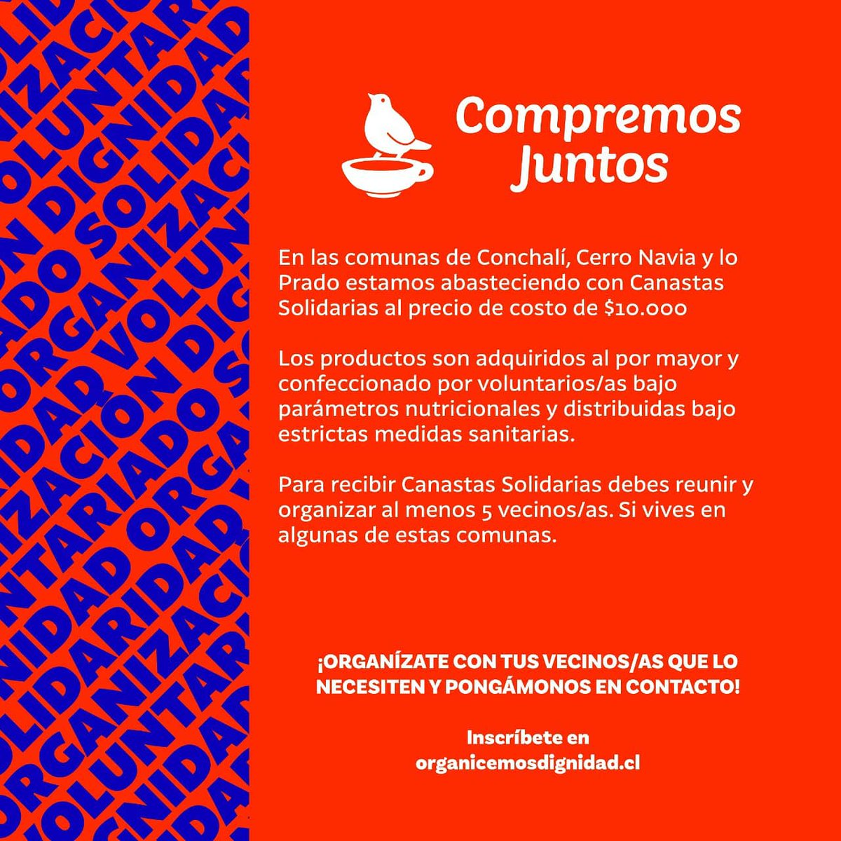 RadioMirasol's tweet photo. El colectivo de Jóvenes  @ChDignoSiNoPaQ 
Presenta proyecto. #ComparemosJuntosde de la Plataforma #OrganízemosDignidad, que busca contribuir a la autogestión y a la solución d problemáticas generadas por el contexto de la pandemia. #Coronavirus 
"Sólo el pueblo ayuda al pueblo" https://t.co/VUhEif0pyU