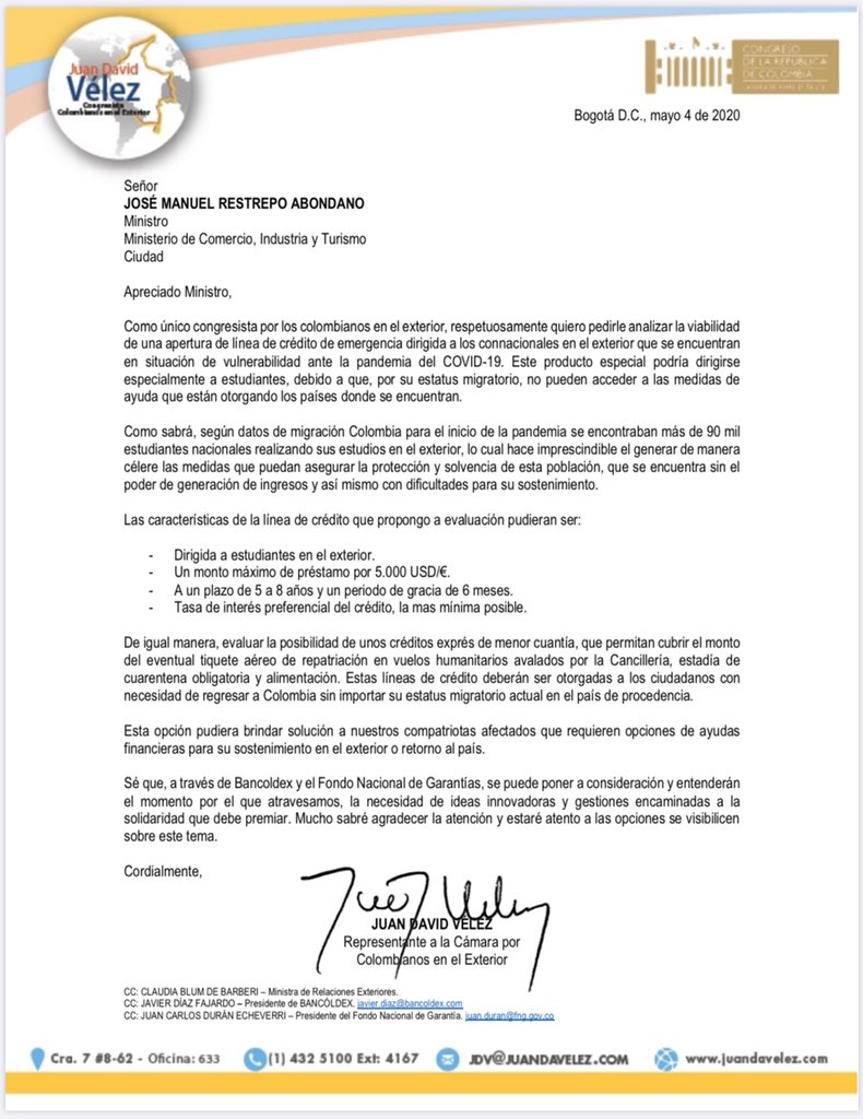 Juan David Vélez tweet media