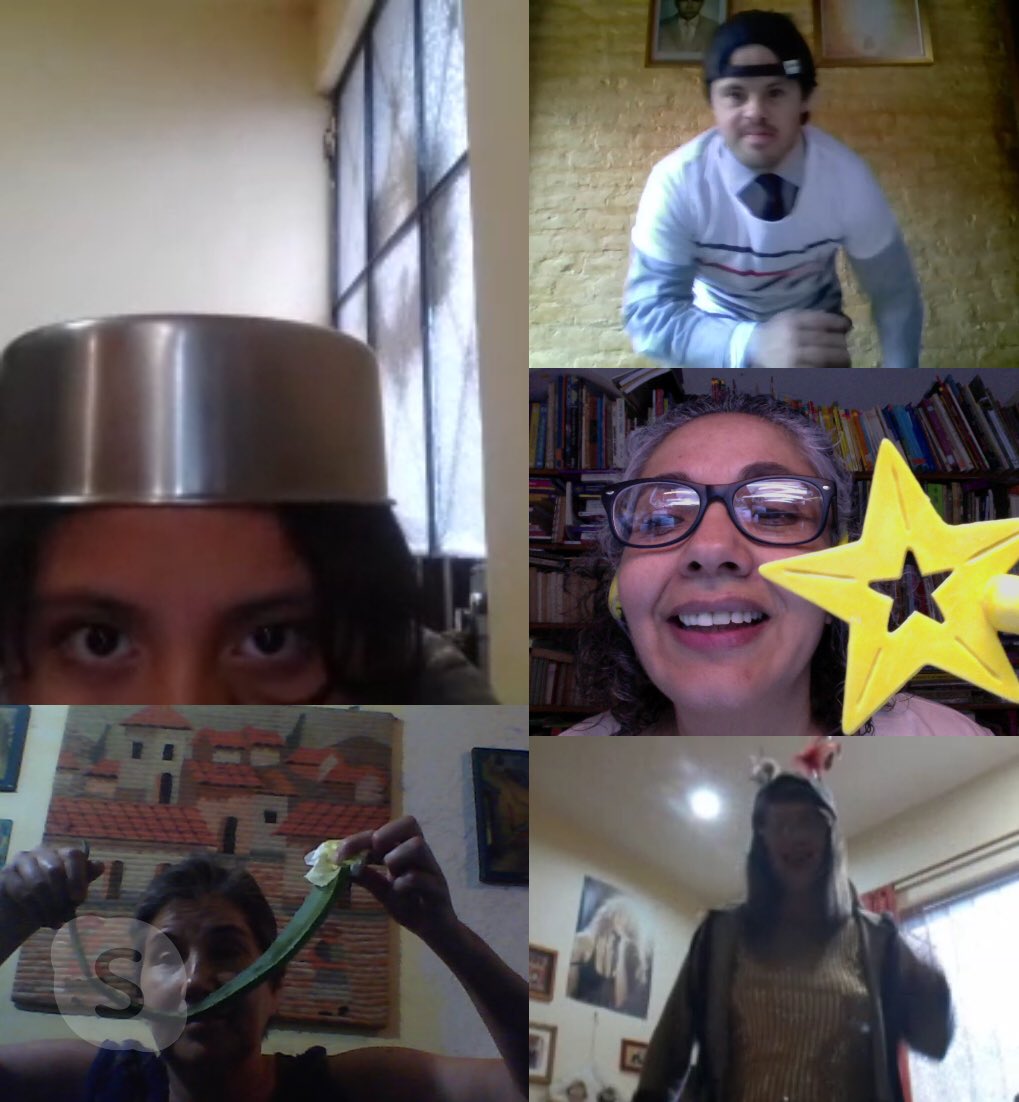RelatosTaiyari's tweet photo. Cumplimos el #RetoIBBYMx desde la distancia, gracias @ibbymexico y @bunkoroma, ¡nos divertimos muchísimo!
#IbbyMéxico #RelatosTaiyari #SindromeDeDown #QueTodosSignifiqueTodos #MejorJuntos https://t.co/o92DNRKn7t
