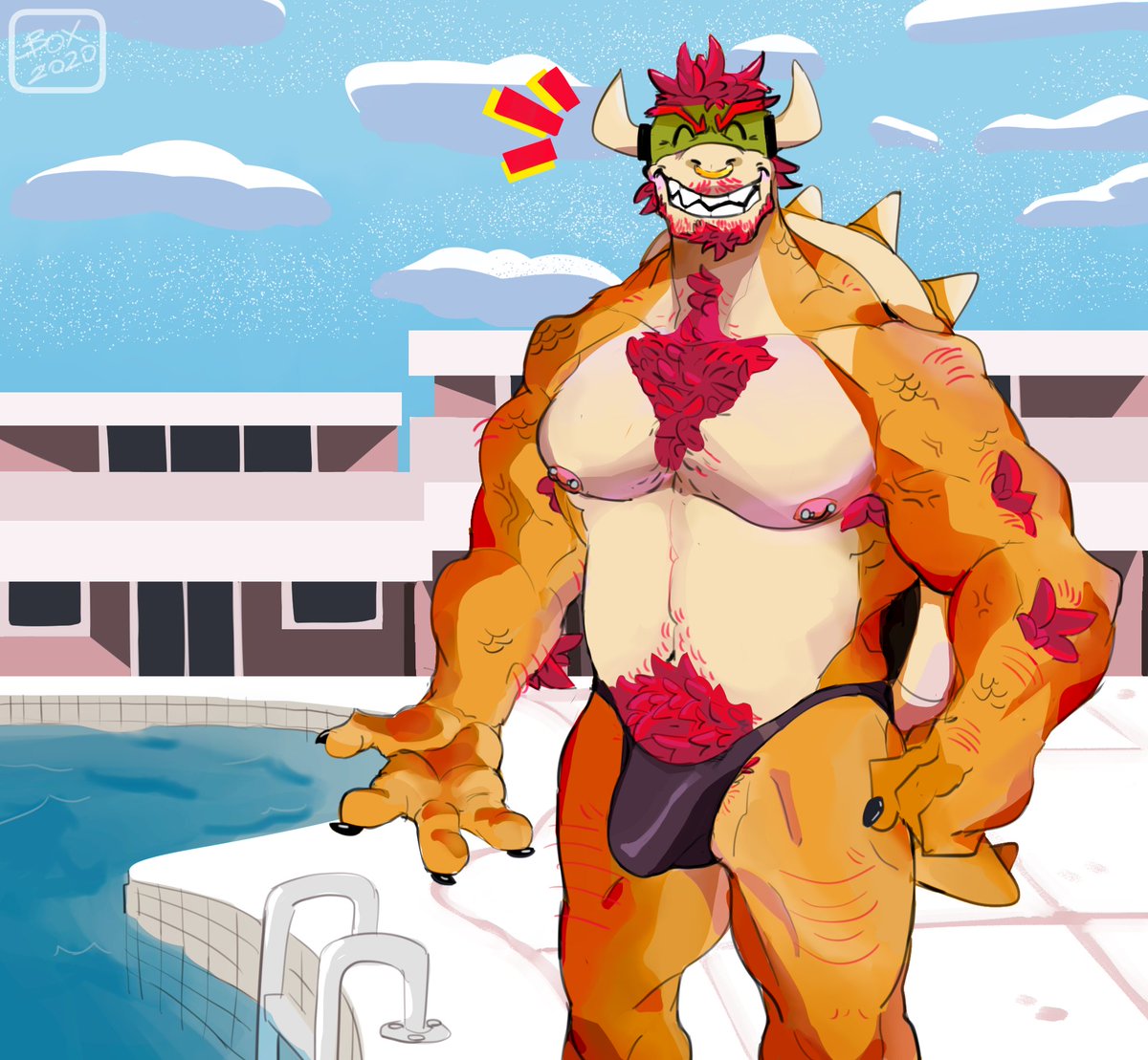 Imagine if I made a Bowser dating sim? that could happen one day