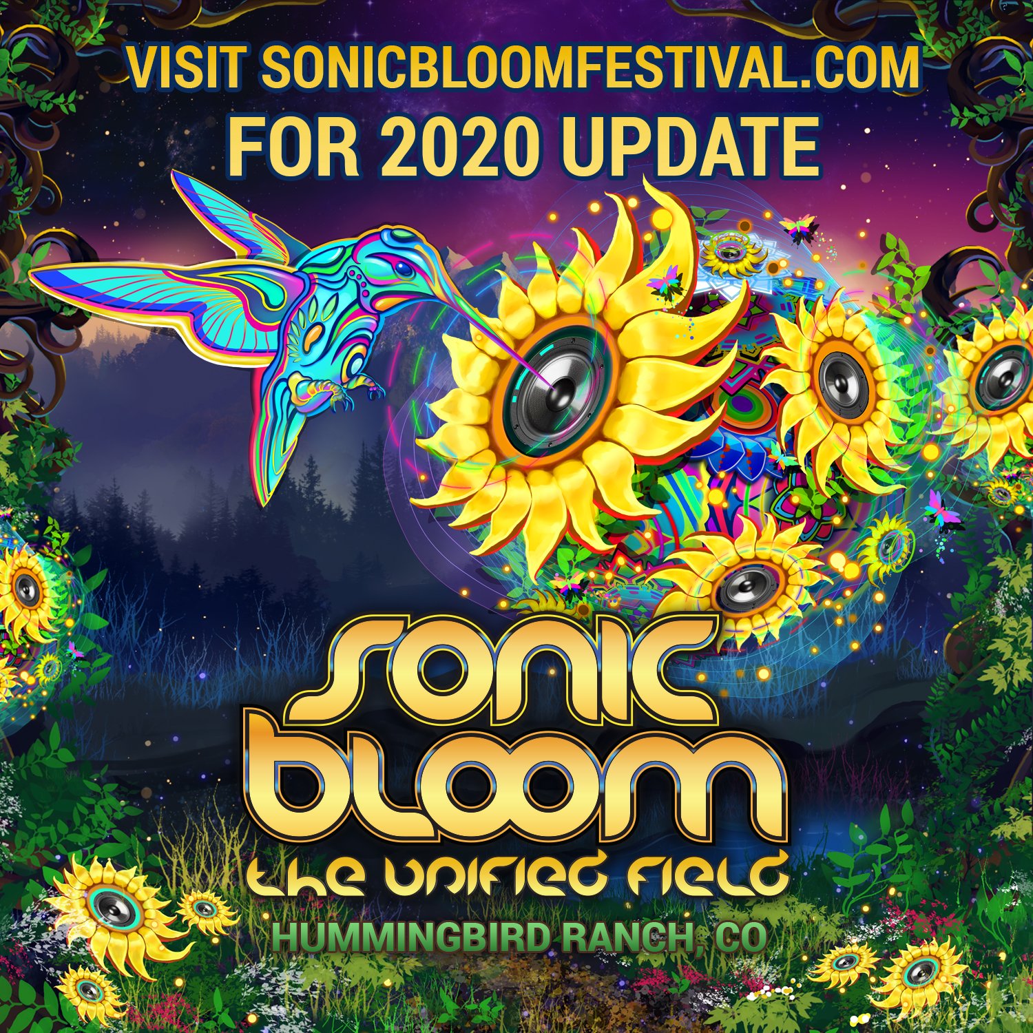 Sonic Bloom 2020 Lineup Tickets Schedule Dates Spacelab