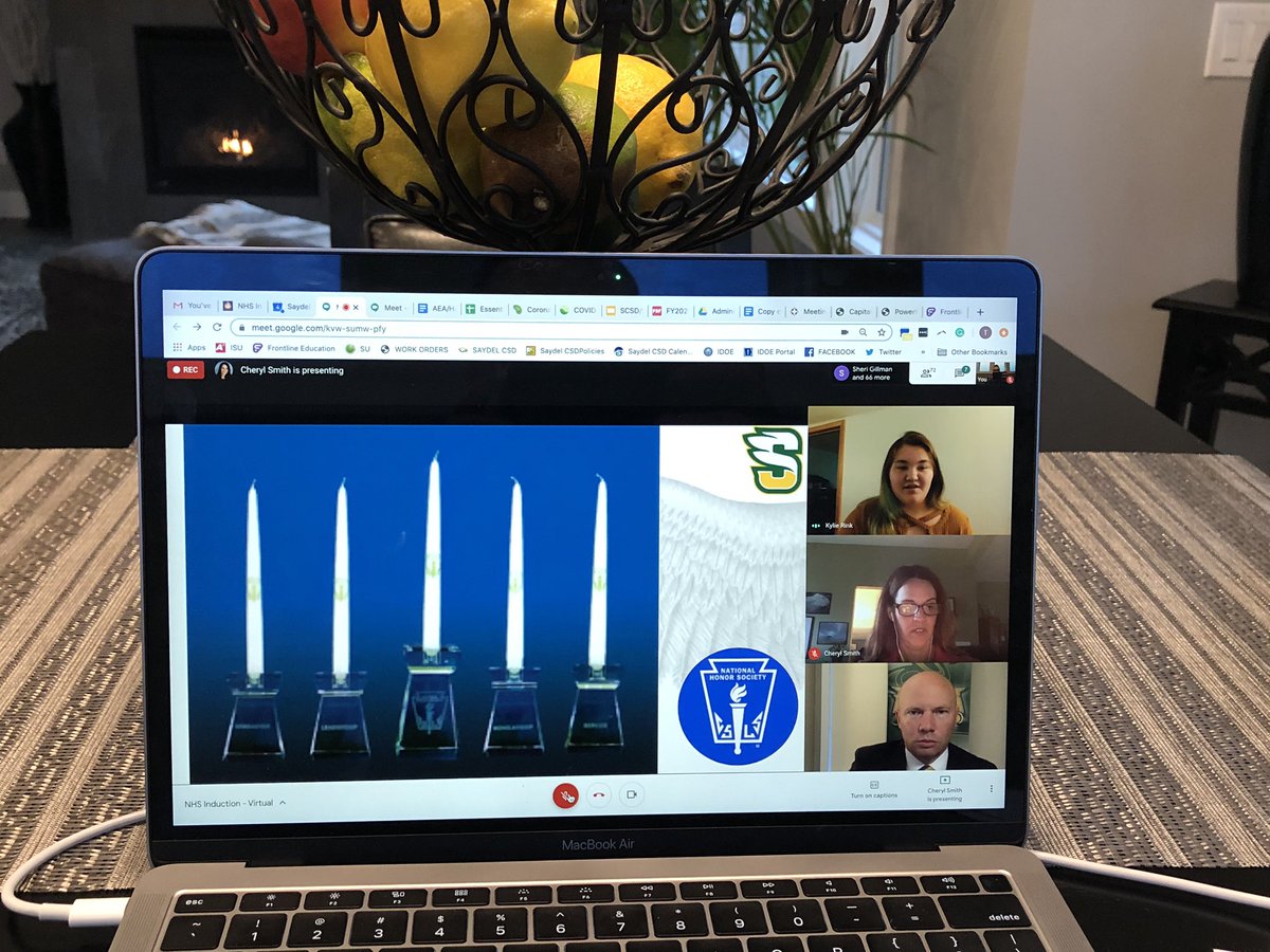 _toddmartin's tweet photo. NHS Virtual Induction 2020. Congratulations inductees!!!  @SaydelCSD https://t.co/FJC3hJIG1R