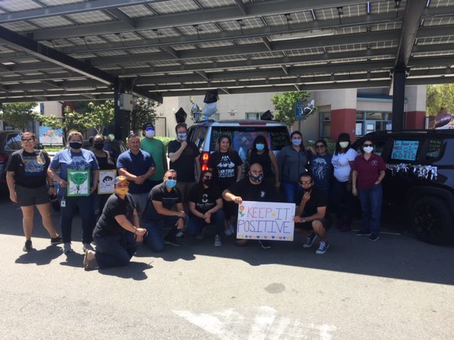 LynwoodSchools's tweet image. The Toros of @CCMS_LUSD spread love during today’s car parade! #carparade #wearelynwood #lynwoodca