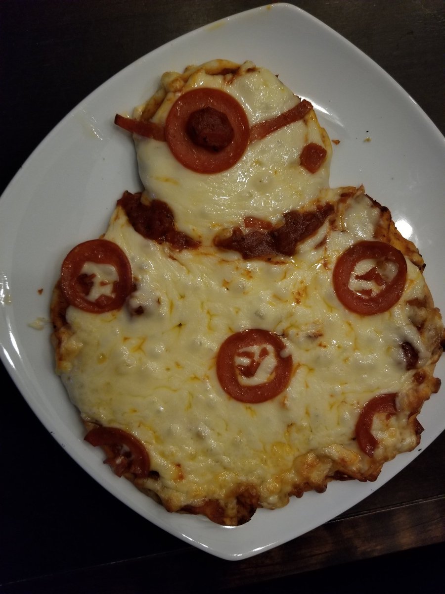 Eric__Smith's tweet photo. And now...dinner is served.  

#MayThe4thBeWithYou 

(My wife gets credit for both meal creations) https://t.co/xJvoft7xQO