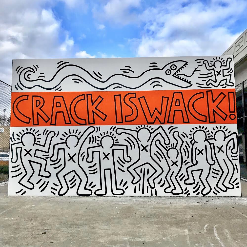 Happy Birthday Keith Haring who once painted this iconic wall in Harlem:   