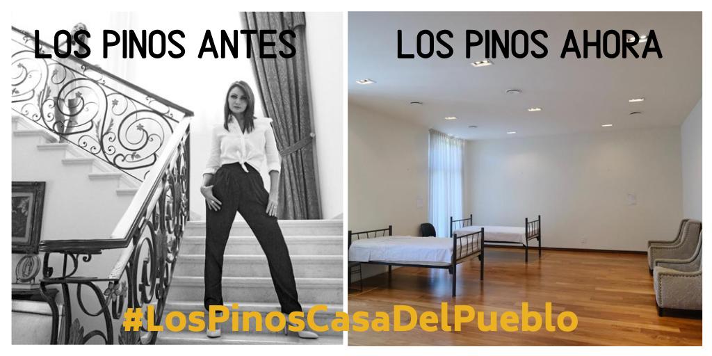 Laurel_CV's tweet photo. #LosPinosCasaDelPueblo https://t.co/t74OaKOWk0