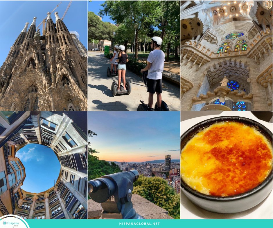 Barcelona is know for its beauty, food and archite...