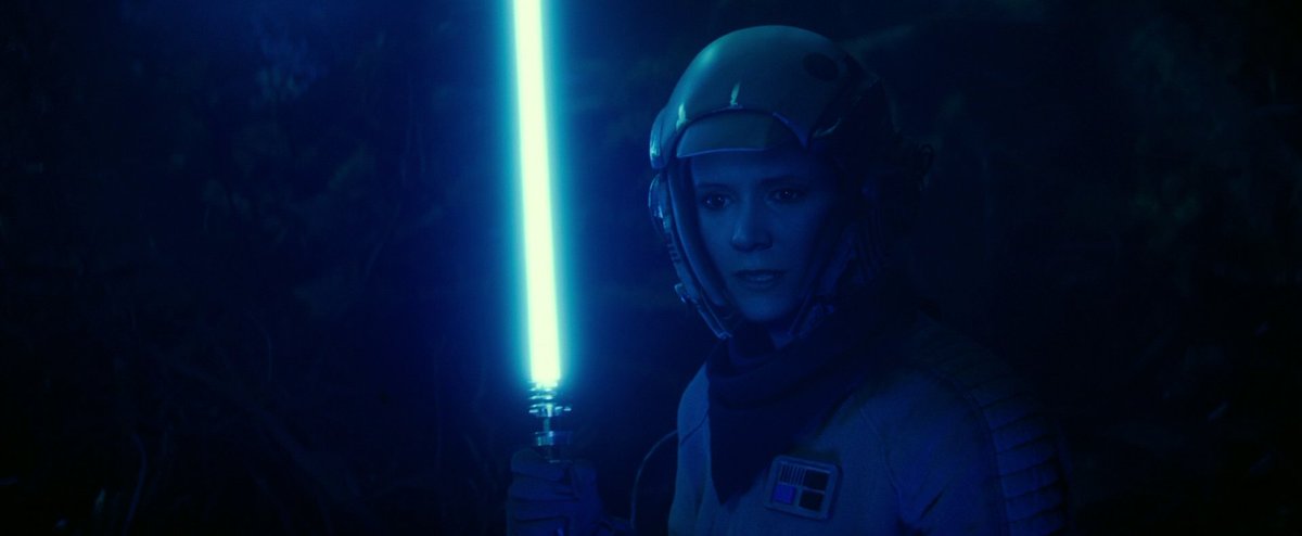 #9Not that I ever felt Leia's survival in TLJ needed an explanation (she's the granddaughter of The Force itself, after all), I love the introduction of the idea that she had trained as a Jedi, which takes cues from TLJ and EMPIRE & runs with it. Janky face replacment aside...