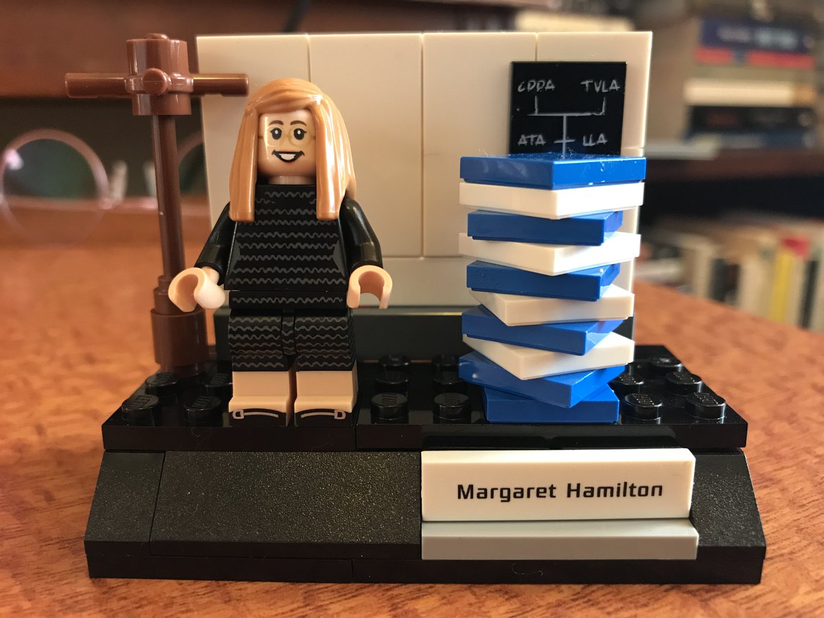 Her awards and honors are far too numerous to list here, but they include the Ada Lovelace Award and the Presidential Medal of Freedom, which she was awarded by  @BarackObama in 2016, and her likeness being included in the extraordinarily cool  @LegoNASAWomen set. 8/8