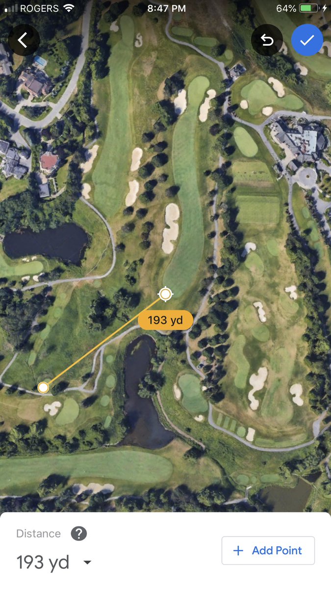 Roddy_Golf's tweet photo. @CoolbetCanada @HayesTSN @odognine2 @16DarcyTucker @BobWeeksTSN @ZeeManGolf @frankcorrado22 @GrahamDeLaet .so what happens on 14? You say he only hits it about 185, but carry across the gorge is 230. Maybe hit it across to 9? https://t.co/OwDMkPBM5Q