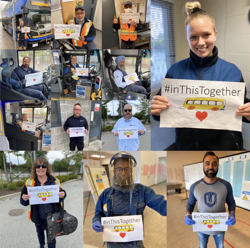 UniforLocal111's tweet image. Meet our Operators! We are here to lift each other up &amp;amp; close by to serve you! Together we can get through COVID-19! #cmbc #unifor #translink #COVID19 #vancity #InThisTogether