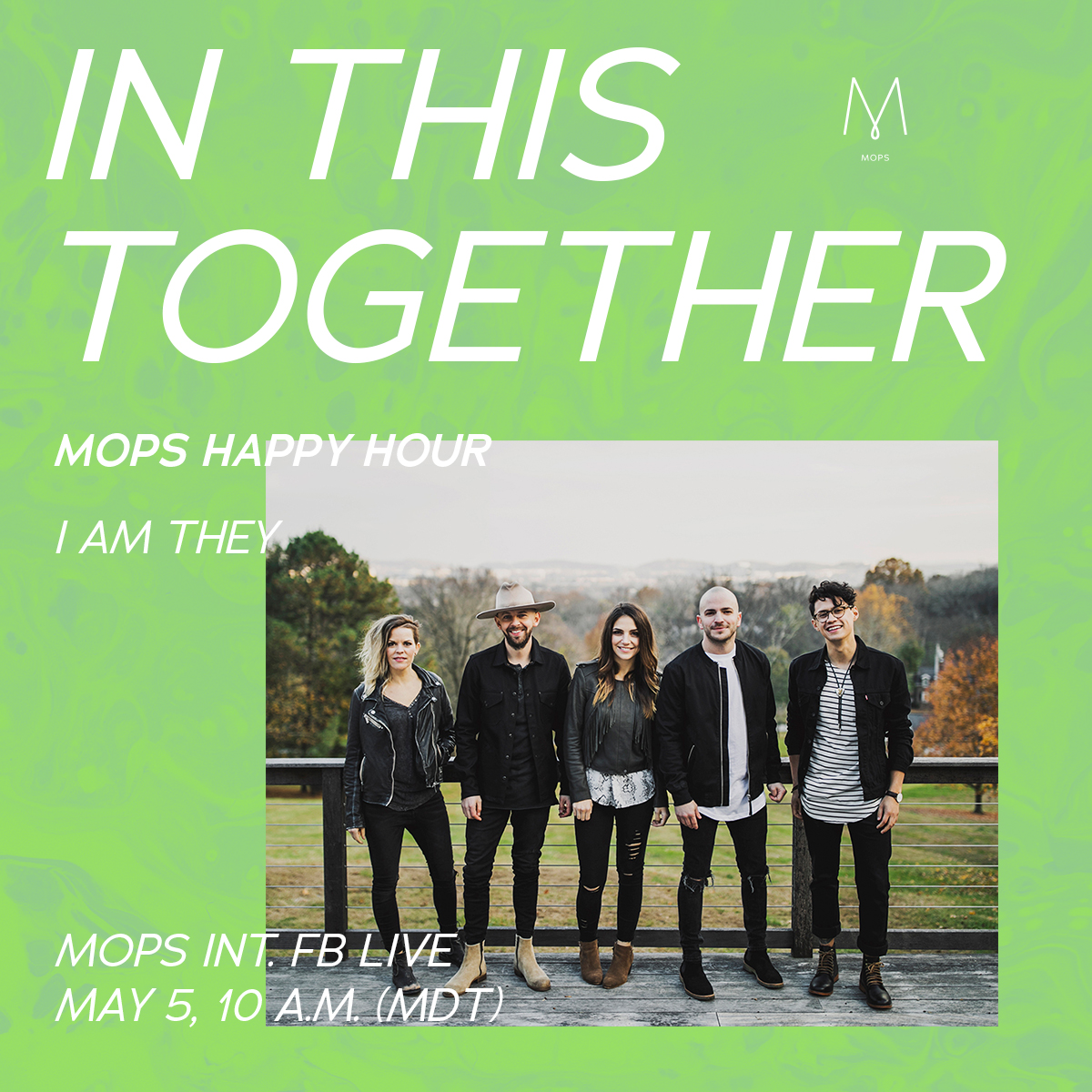 momcobymops's tweet photo. We can't wait for tomorrow's #biggestMOPSmeetingever! Join us with our guests, @TheAmyWeatherly, @imtaylorhughes, @IAMTHEY and @carijenkins for this fun MOPS Happy Hour edition of #InThisTogether LIVE on Facebook Tuesday, May 5 at 10 a.m. MDT. 

https://t.co/fnWD1mrkjF https://t.co/180p6Ue5Fn