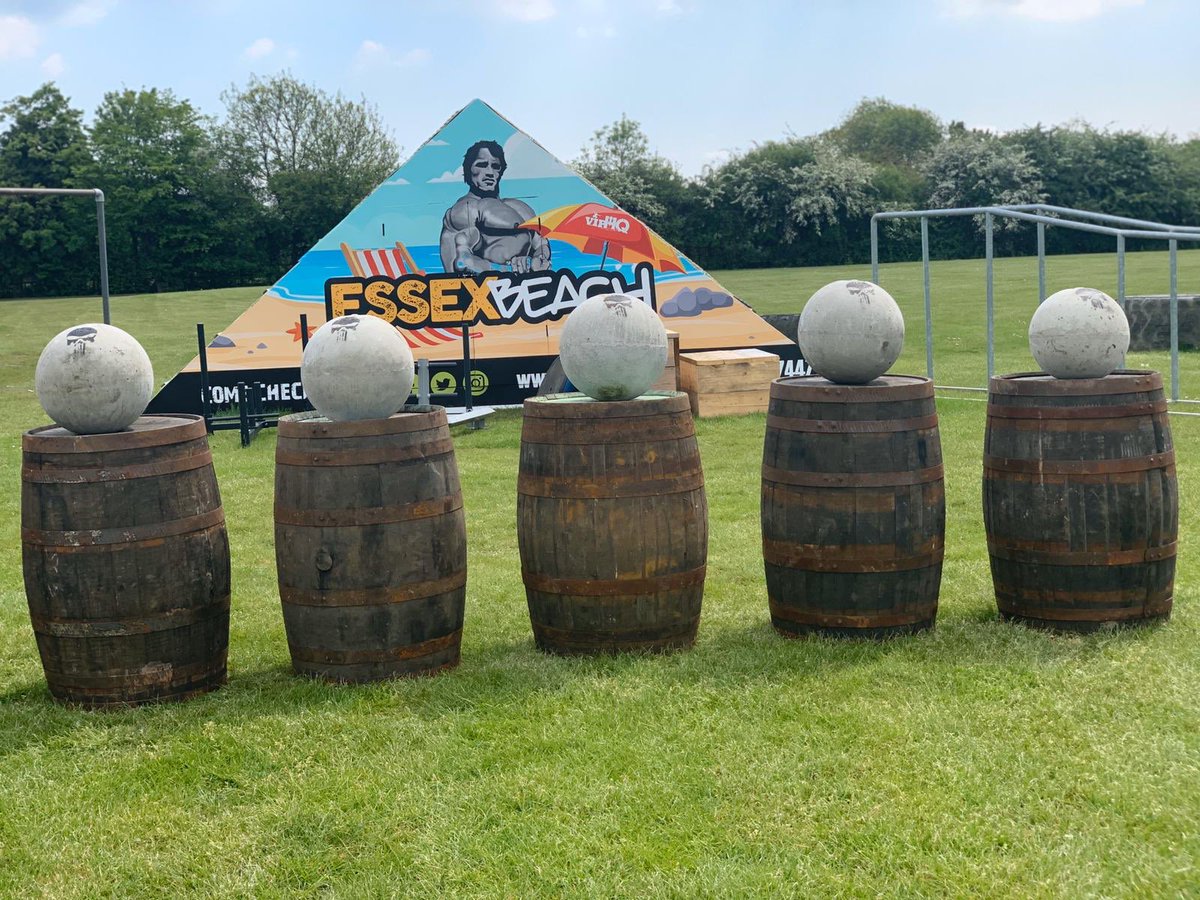 gailsyfinch's tweet photo. Our assault course and combat zone @VIPpt is growing daily in preparation for when we reopen. I canβt wait to put my clients through their paces out there and of course trying out some of the new apparatus myself π#essexbeach #viphq #essex #atlasballs #combatzone #assaultcourse https://t.co/4cG3fbwwlx