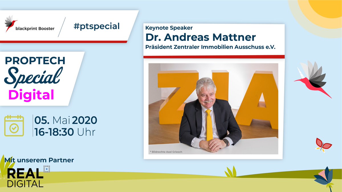 Welchen Einfluss hat Regulatorik auf die Zukunftsfähigkeit der #immobilienwirtschaft? Was haben #proptech damit zu tun? Und wie geht digitales #Netzwerken? Antworten um 16:00 Uhr bei blackprintbooster.de <a href="/ZIAunterwegs/">ZIA Zentraler Immobilien Ausschuss</a> @PropTechBooster #digitalisierung