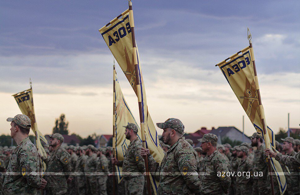 azov_media's tweet photo. Загартовані в бою: полк «Азов» святкує шосту річницю створення

Вітаємо усю бойову азовську родину зі святом шостої річниці створення «Азову». Особовому складу бажаємо тільки вдалих бойових виходів, які примножуватимуть славу підрозділу!

Фотозвіт за рік:
https://t.co/AEpsCXLjfD https://t.co/A7PR4IzguD