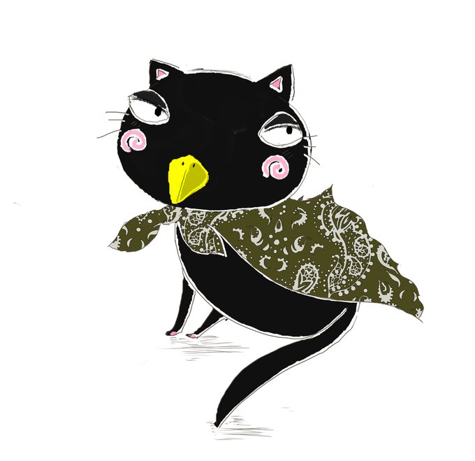 カラスのtwitterイラスト検索結果 古い順