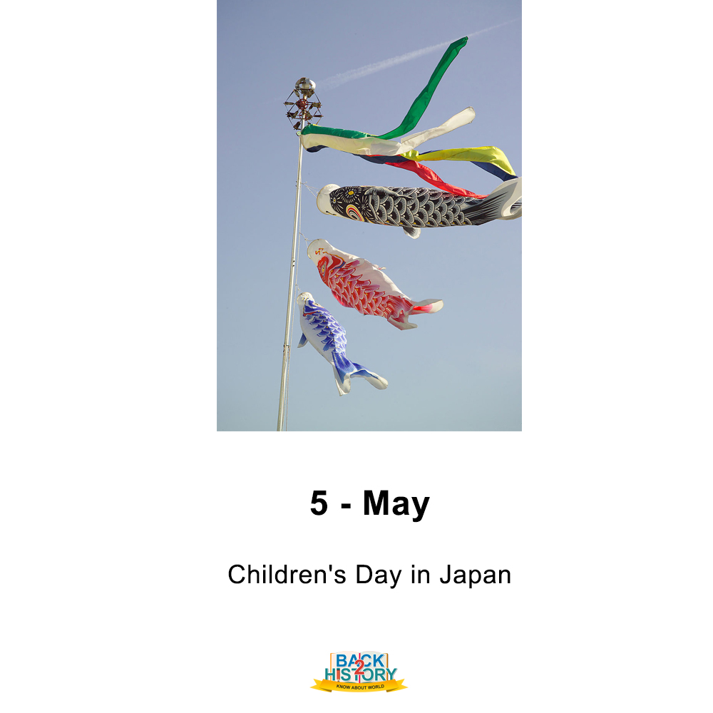 Back_2_History's tweet photo. 5 - May - Children's Day in Japan.
#History #WorldHistory #Historymemes #WorldHistorymemes #JapanHistory #HistoryofJapan #Japan #OnthisDay #OnthisDaymemes #childrensday #ChildrensdayofJapan #Back_2_History #Back2History #backtoHistory #todaysspecial https://t.co/WwhnUZObEy