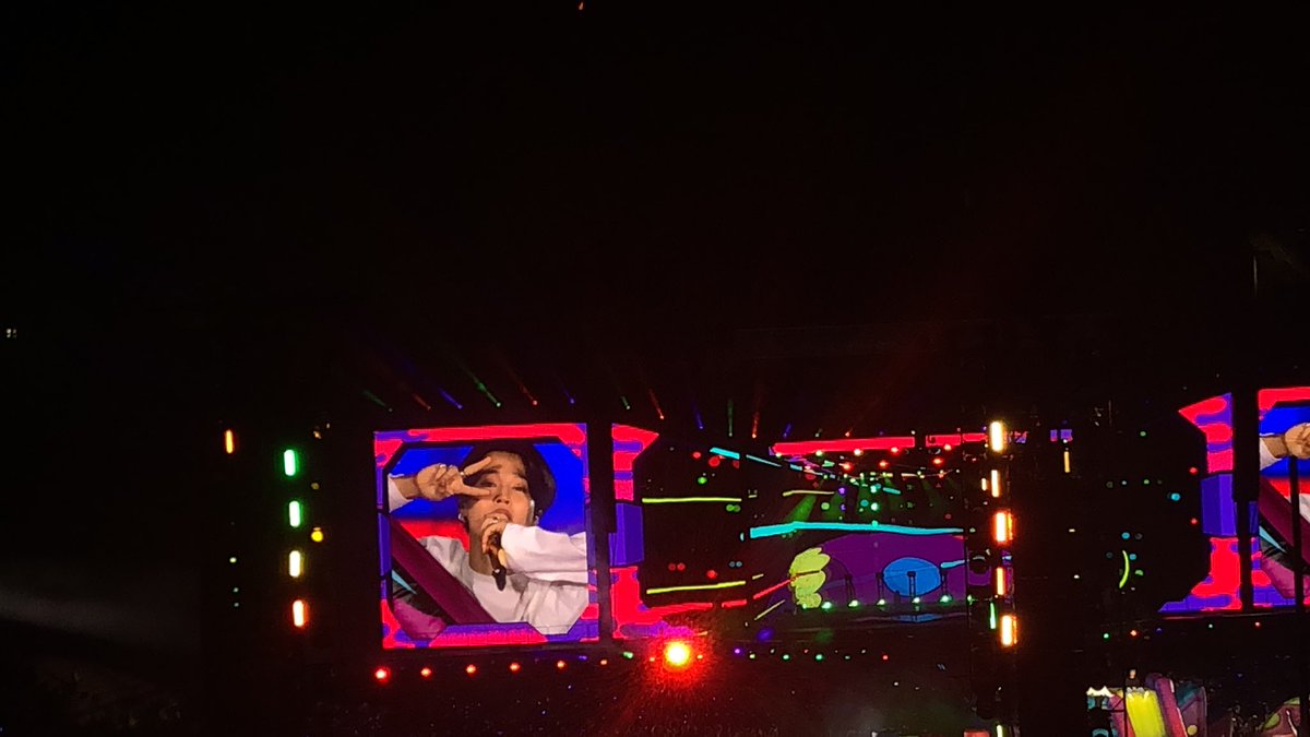 Magical__pickle's tweet photo. Today marks one year of the BTS concert. I was so thankful I was given the opportunity to go. I still remember my voice after concert and how much I cried throughout the day. Also the walk back to the car-_-. I will never forget and hope to see them again. 💜 https://t.co/DQyR2e2GGS