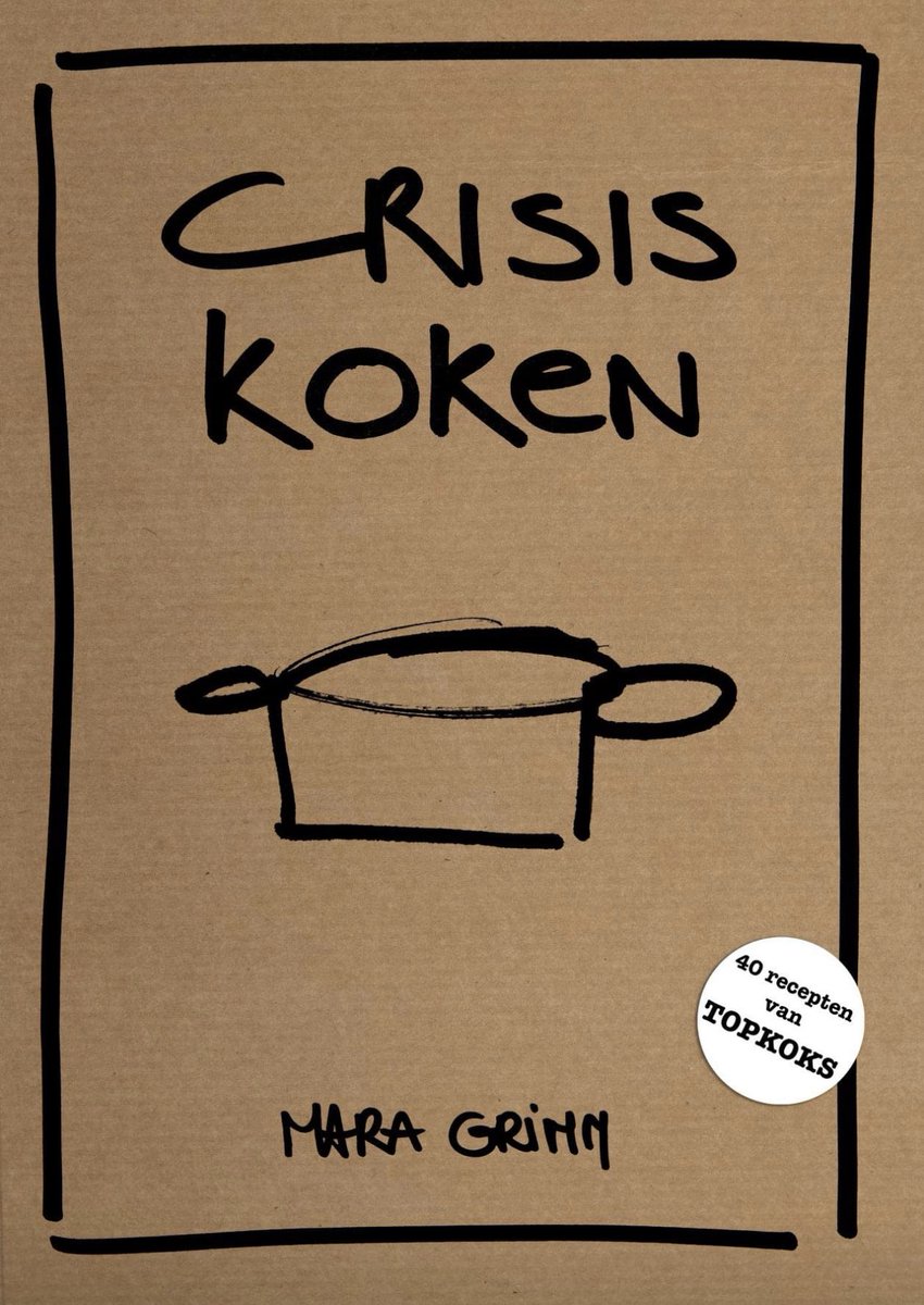 3000! Wát een mijlpaal: we hebben in één week meer dan 3000 exemplaren van #crisiskoken verkocht. Ik hoop de 4000 te halen, want dan kan ik 10.000 euro aan de Voedselbank doneren. Dus: spread the word. Het boekje is tot 20 mei voor 9,99 te bestellen op crisiskoken.nl.