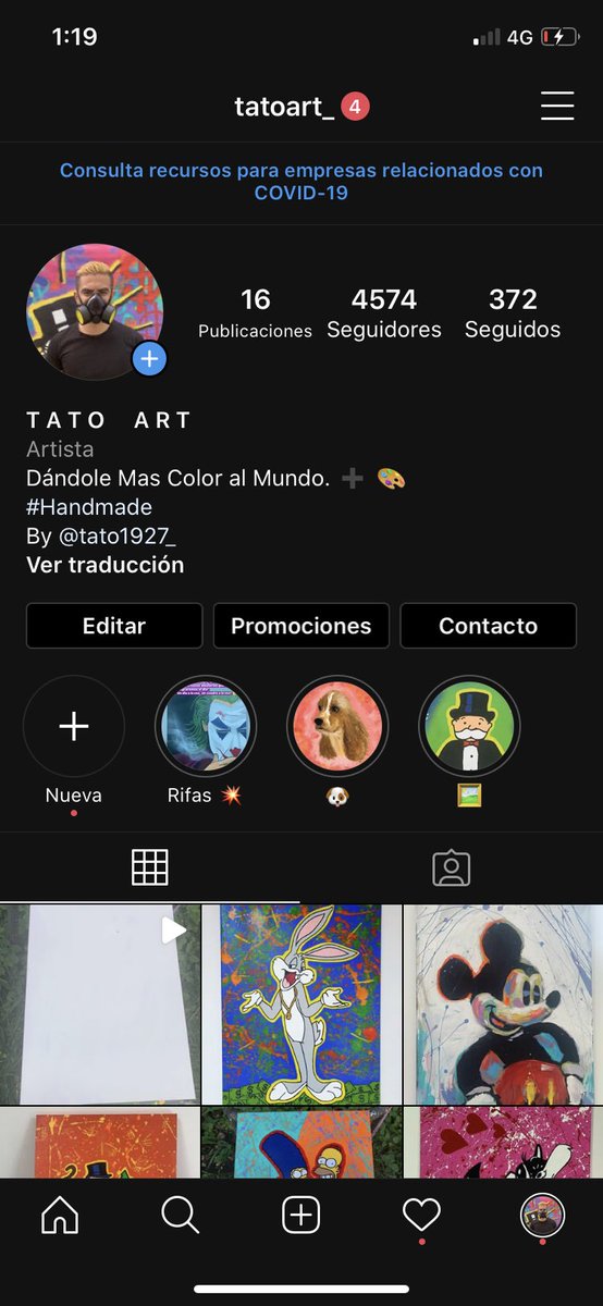 tato1927_'s tweet photo. @elonmusk Hi Elon, I am making art to make small lotteries, to buy food for many people who worked on the streets and now they cannot, together with a small action we can change many realities. โ๏ธ
If u want #HelpMeToHelp https://t.co/OLbCIivNyE