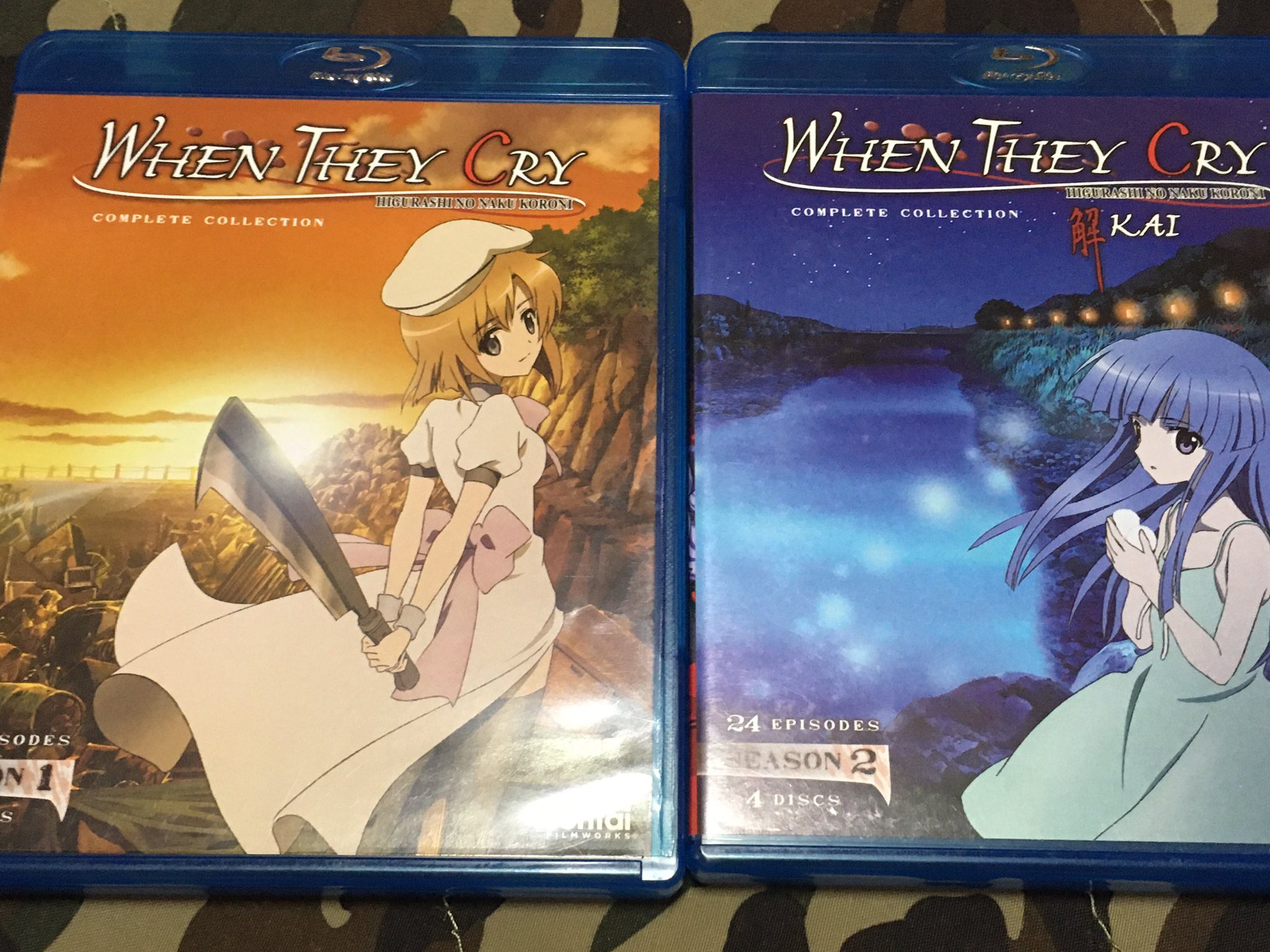 天魔銀 Gwに買った北米版アニメbd第四便 これでラスト 最後はひぐらしのなく頃に 1期から礼まで 新しいひぐらしのキャラデザもすこなんだけど梨花ちゃん個人的に旧のがすこなんだ 国内版一気見bdでも良い 天魔銀 Gwに買った北米版アニメbd第四便 これでラスト 最後はひぐらしのなく頃に 1期から礼まで 新しいひぐらしのキャラデザもすこなんだけど梨花ちゃん個人的に旧のがすこなんだ 国内版一気見bdでも良い