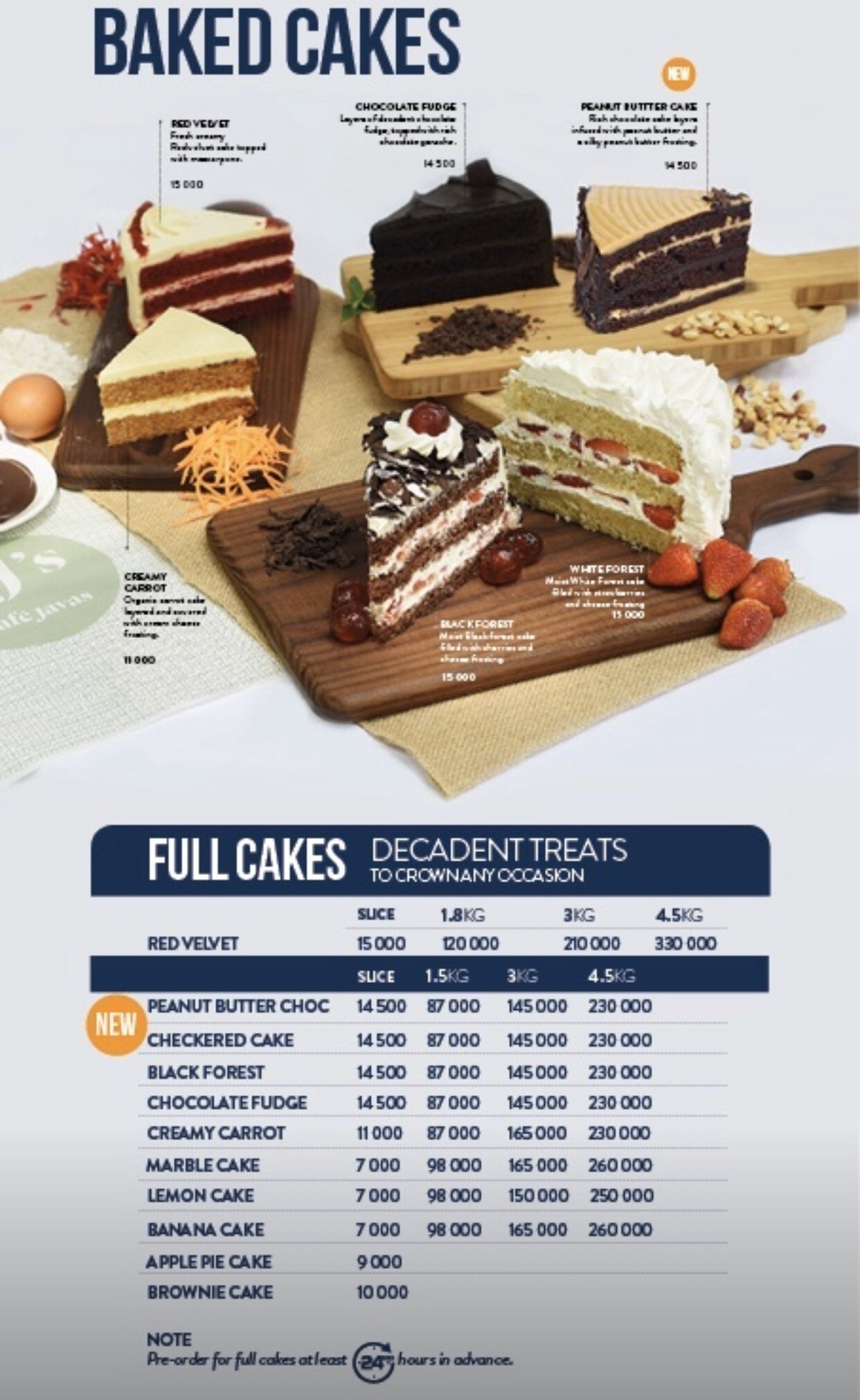 Details more than 147 cafe o cake menu in.eteachers