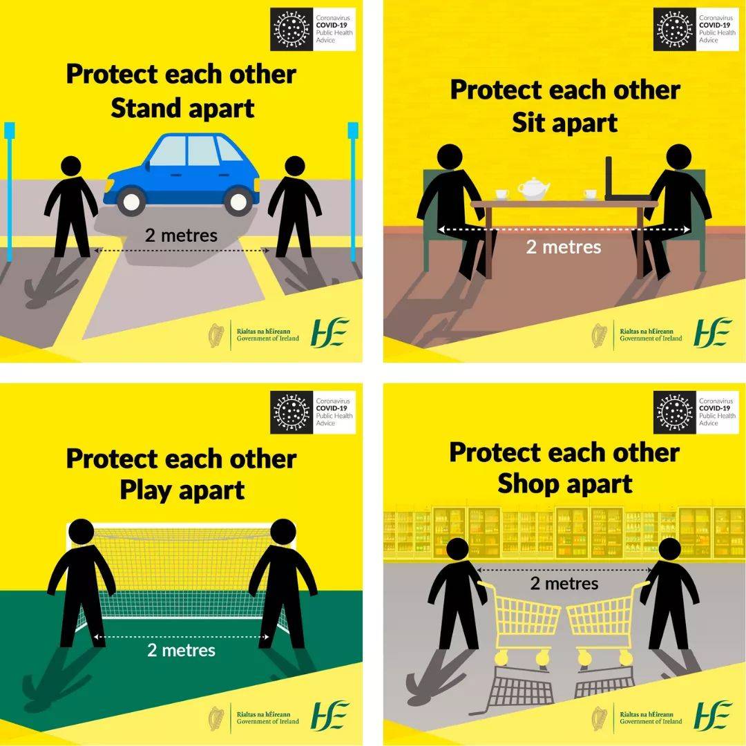 GardaTraffic's tweet photo. Public Health Regulations have been extended until 18May.  Physical exercise now within 5km of your residence, No unnecessary journeys
Remember #SocialDistancing #WashYourHands we will continue to #FlattentheCurve and save lives from #COVIDー19 We're all 🇮🇪 are in this together https://t.co/2ndRtl8gIt