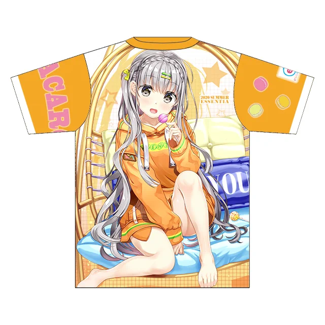 C98「マカロンとおうちで過ごそう」B2タペストリー
フルグラフィックTシャツをBOOTHで受注開始しました☆
TシャツのサイズはM、L、XLで受注期間は5月13日まで! 
https://t.co/y4XrPDLTCU  #エアコミケ 