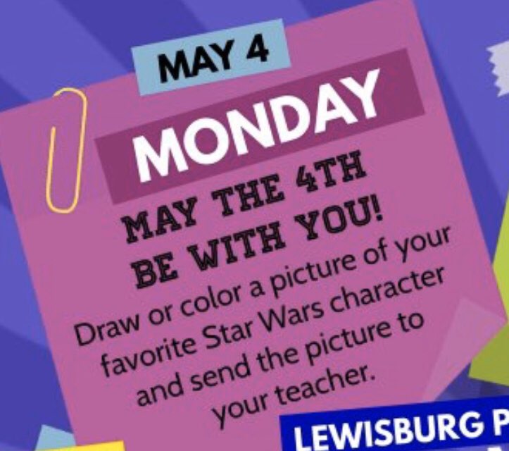LPSComputerLab's tweet photo. Happy Teacher Appreciation week to all my co-workers at LPS!!! ❤️
Miss you &amp; love you!!!! @TweetDCS_LPS 
#MayThe4thBeWithYou https://t.co/ABoJ8O86Qb