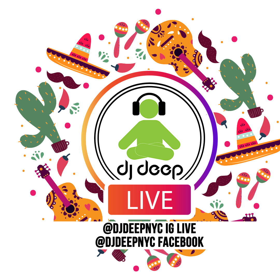 DjDeepNYC's tweet photo. Going live streaming to helping everyone celebrate Cinco de Mayo in style! Let's all  #cincoathome . Tomorrow at 8:00PM join me on IG and facebook. 

#djdeepnyc #djdeep #cincodemayo #cincoathome #djdeepnyc #djdeep#djlife #thisishowidoit #djing  #partyinstyle #celebrateinstyle https://t.co/g7bmH9pMNW